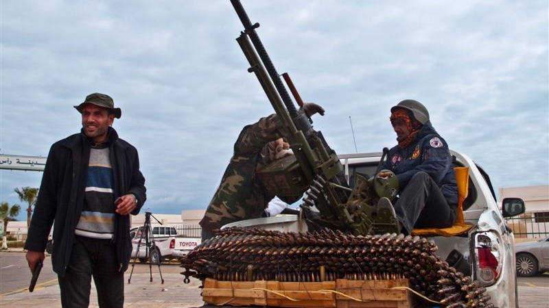 Illustration for article titled These are the trucks that power the Libyan Rebels